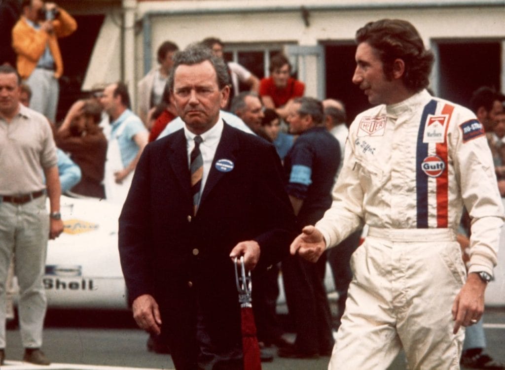 Ferry Porsche et Jo Siffert
