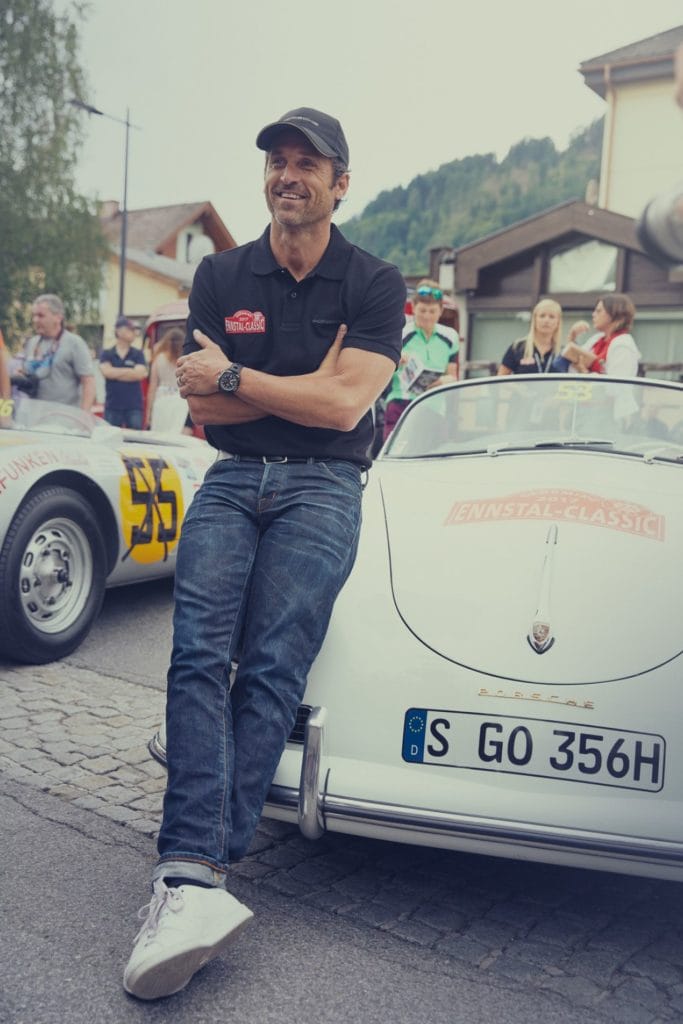 Patrick Dempsey ambassadeur TAG Heuer et pilote automobile