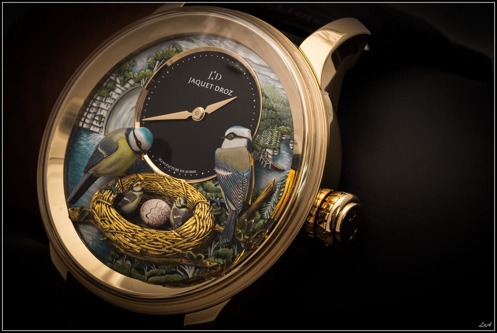 Jaquet Droz Bird Repeater A Paris jusqu au 4 avril Passion