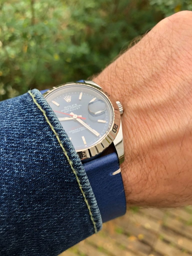 The French Bracelet "Le Bleu" sur Rolex TOG