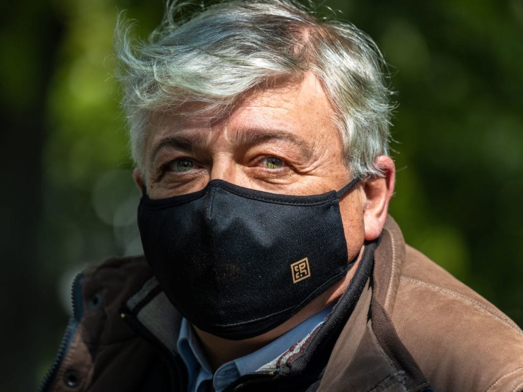 Masque réalisé par Passion Horlogère.