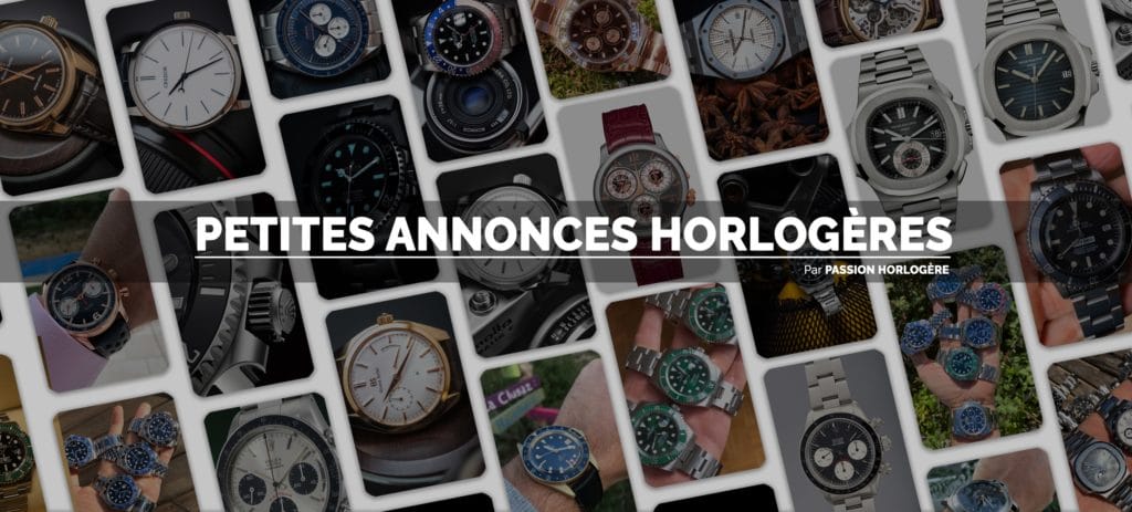 Bannière du groupe "Petites Annonces Horlogères"