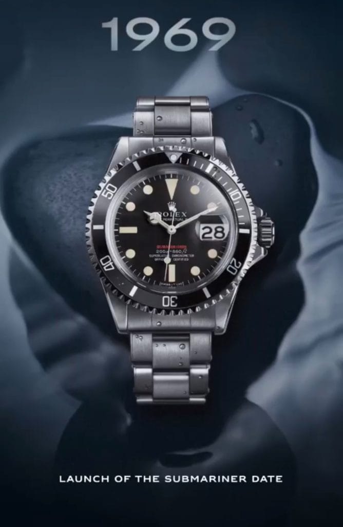 Rolex Submariner ref 1680 de 1969 : un collector !