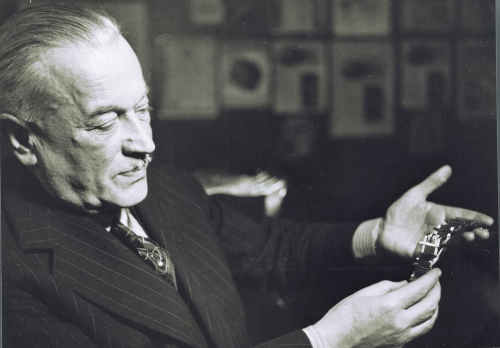 Hans Wilsdorf, fondateur de Rolex.