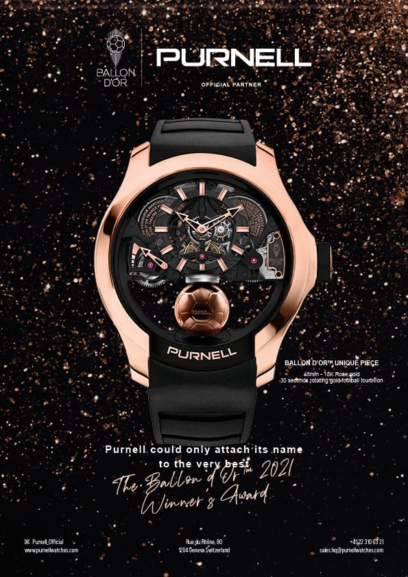 Purnell, la marque du Ballon d'or