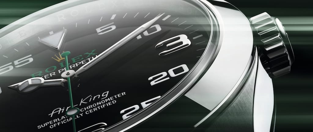 Rolex Air-King, comme un hommage à l'aviation !