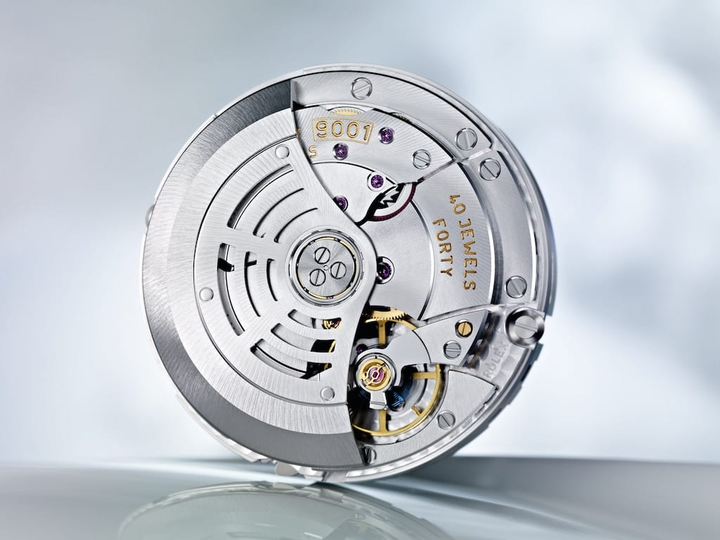 Calibre 9001 équipant les Rolex Sky-Dweller