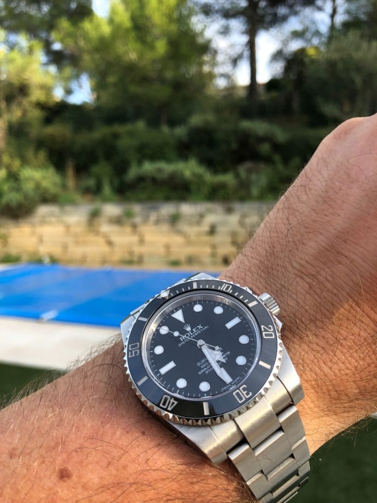 Wristshot de ma Rolex Submariner