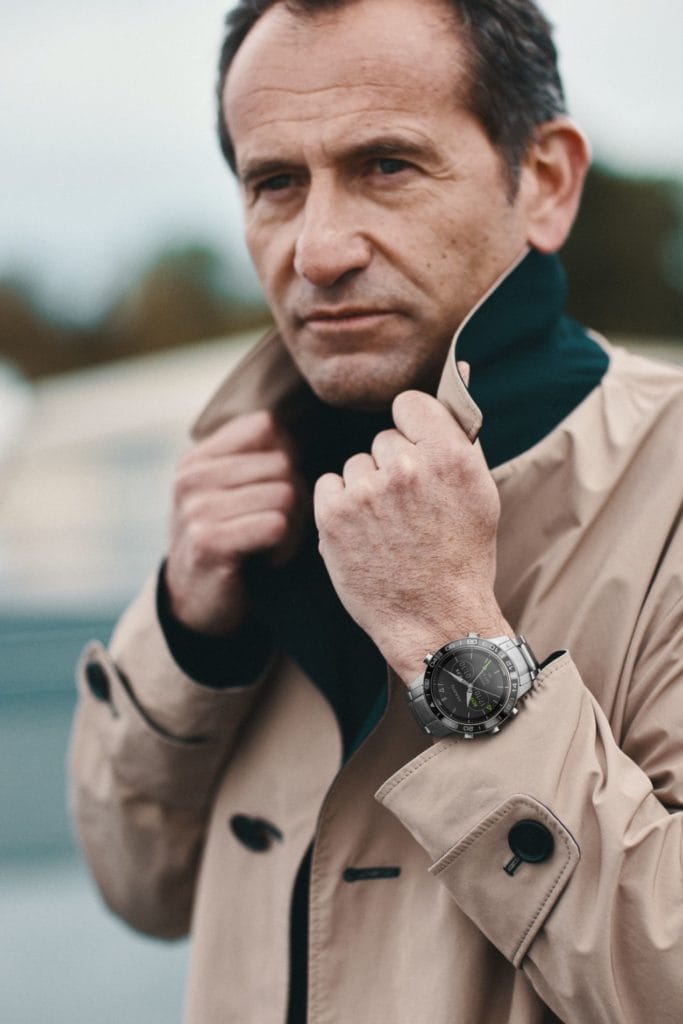 La Garmin Marq Aviator au poignet