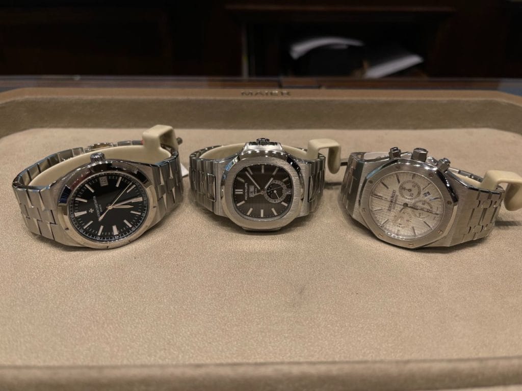 Overseas, Nautilus, et Royal Oak, - Trois incontournables pour collectionneurs.