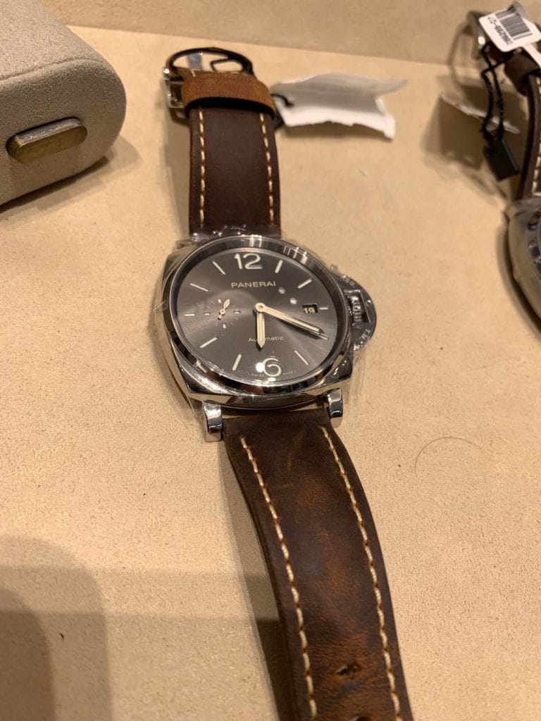 La première Panerai achetée par Guillaume !