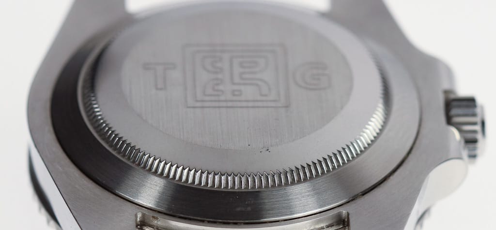 Fond de boîte d'une Rolex Submariner 114060