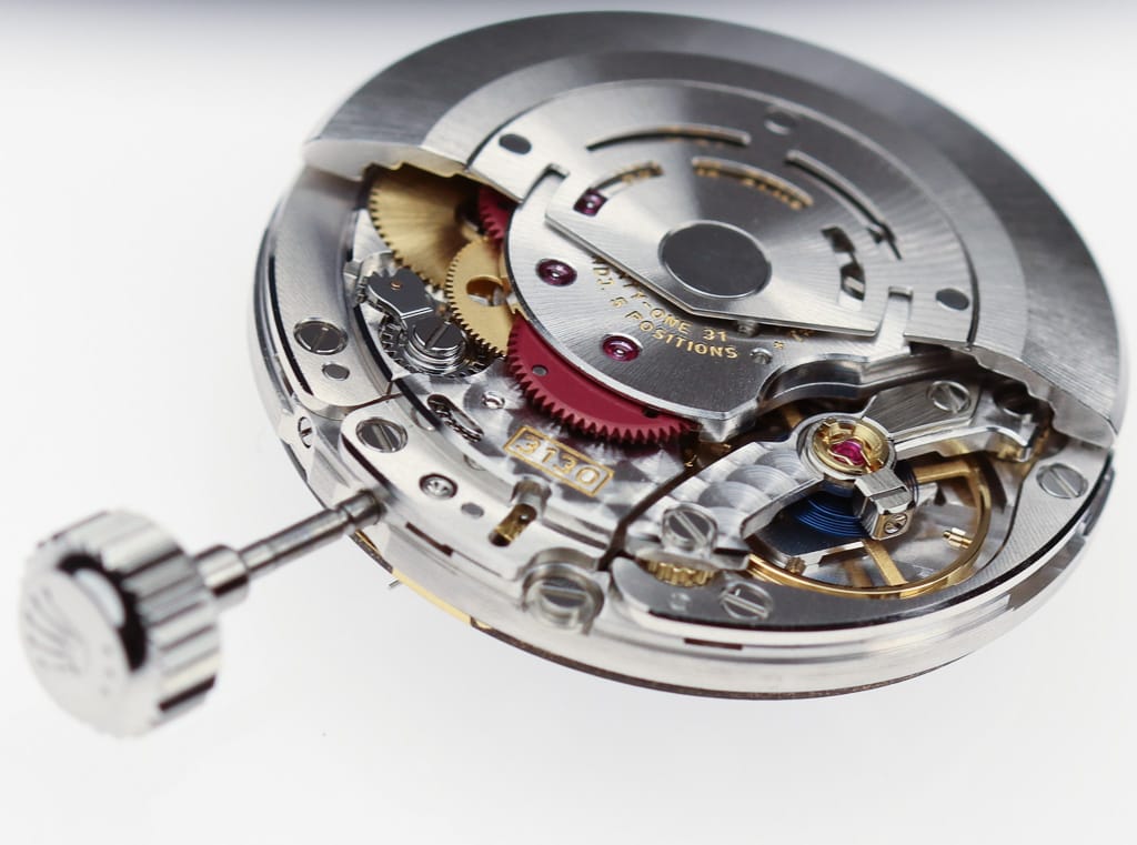 Calibre Rolex 3130 équipant la Submariner 114060