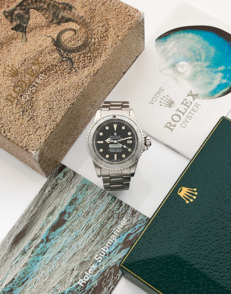 La Rolex Sea-Dweller 1664 Comex 2124 vendue par la maison Aguttes