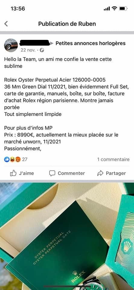 Un vendeur peu scrupuleux, exclu de tous nos groupes Facebook désormais !