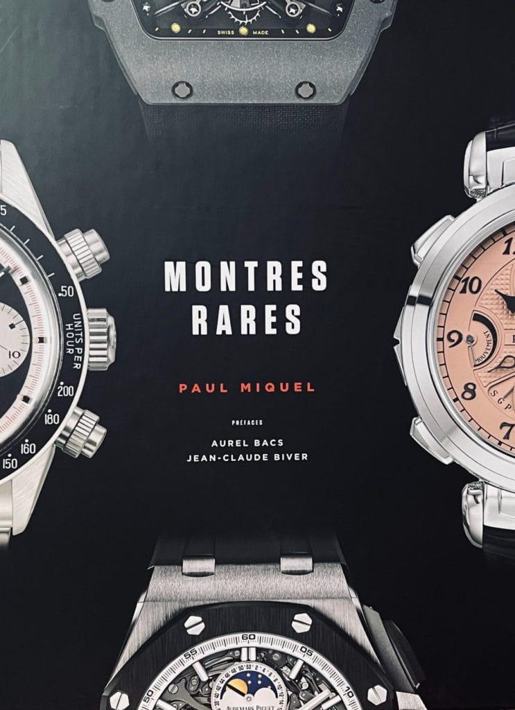 Montres rares, un livre signé Paul Miquel, à retrouver sous le sapin.
