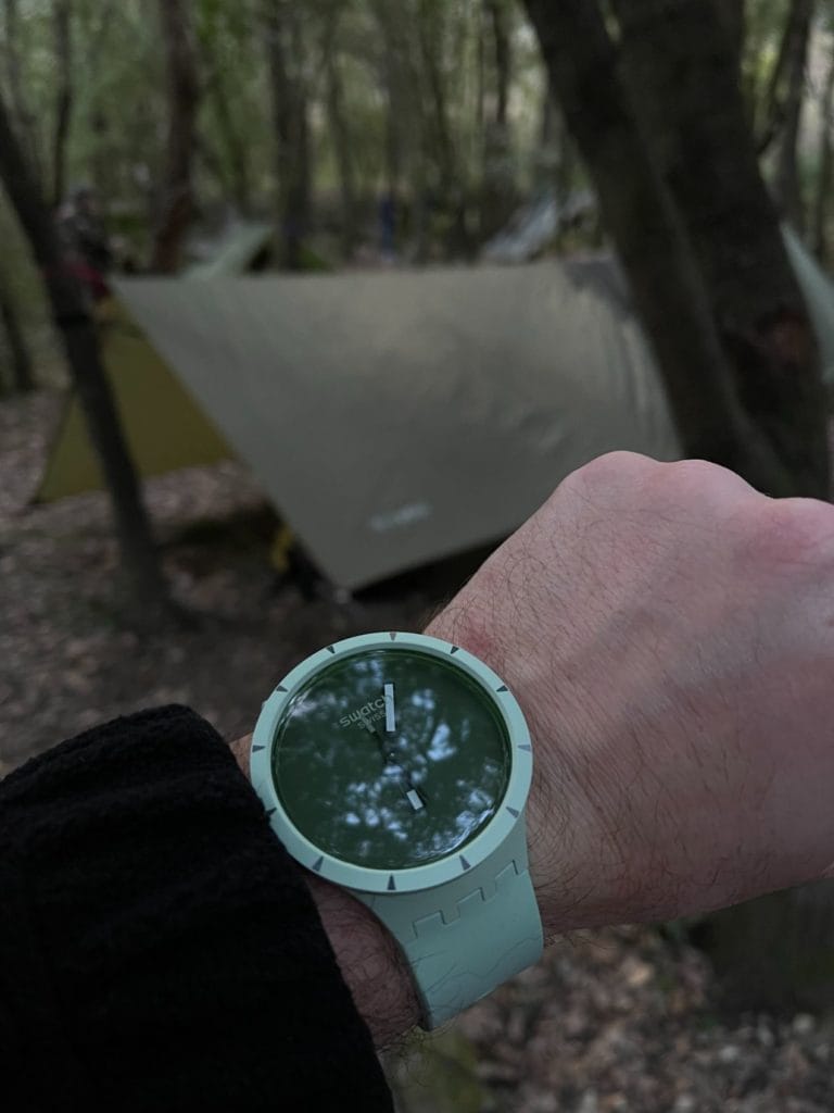 Retour à la nature avec la Swatch Big Bold en Biocéramique