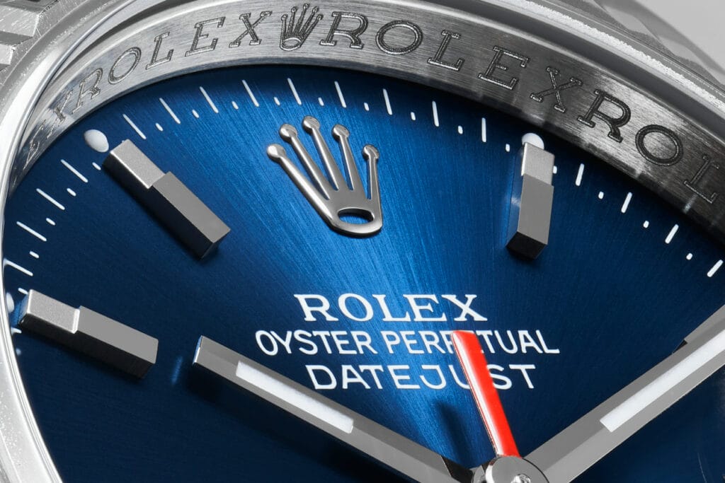 Rolex Turn-O-Graph - Détails du cadran - Photo Alexandre Tarall