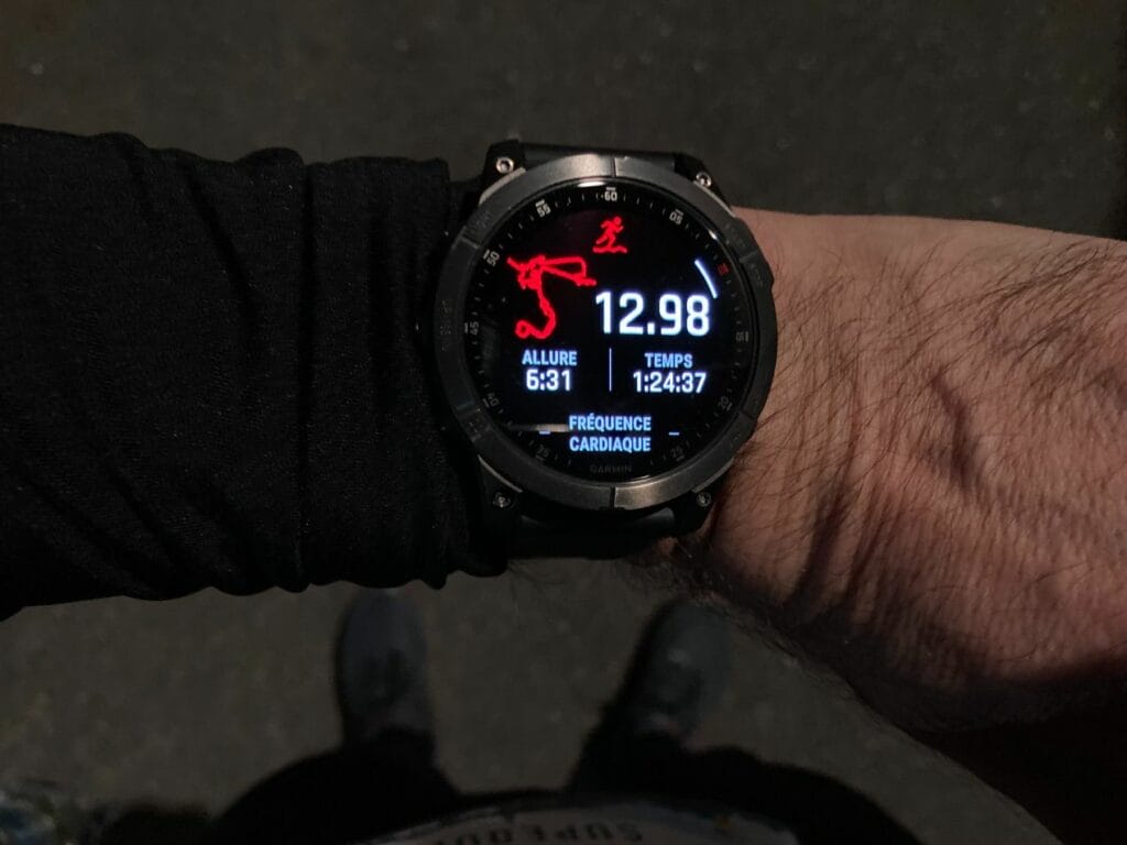 La qualité de l'écran permet une lecture optimale des informations.