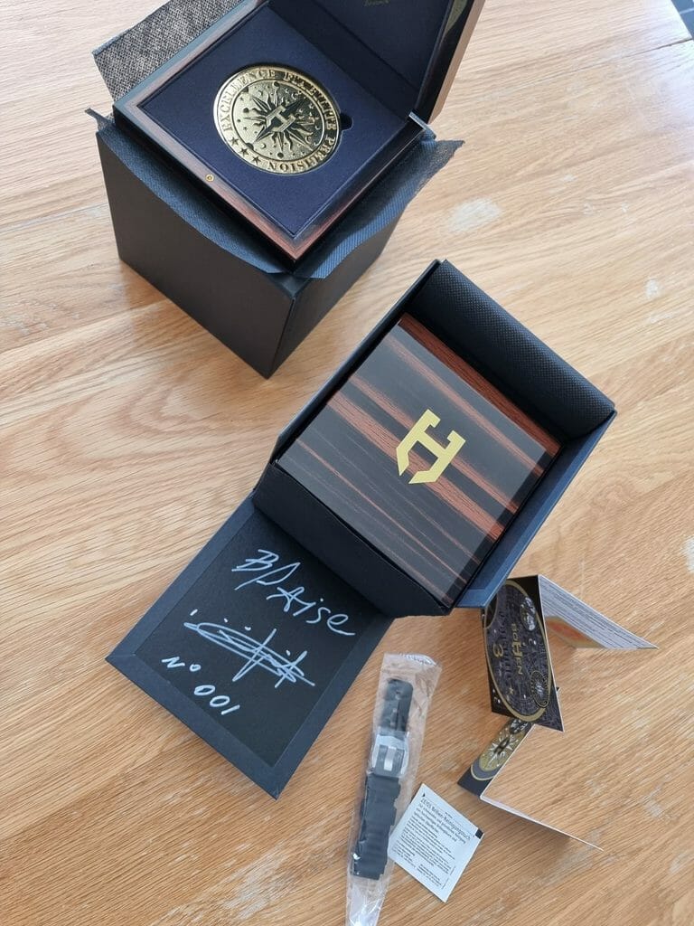 Le packaging dédicacé de la Bohen Mille-Mer numéro 1.