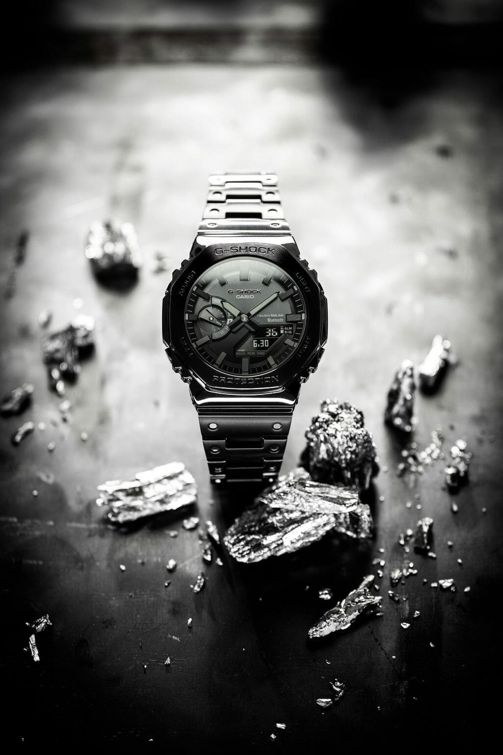 G-Shock B-2100 Acier, Solaire, Et Connectée - Passion Horlogère