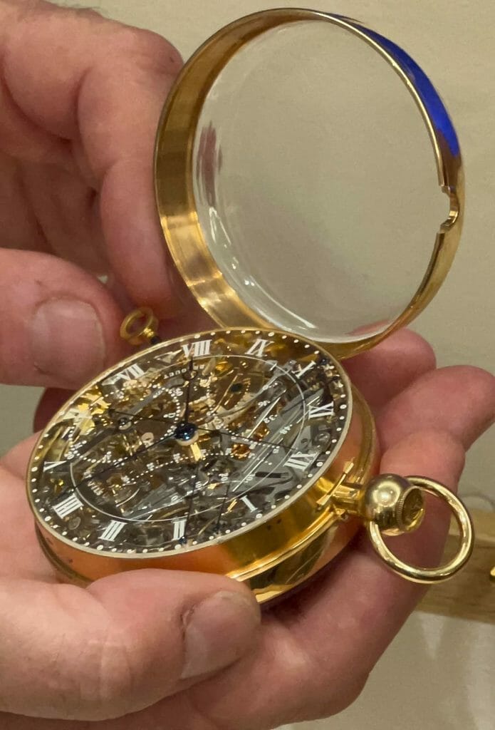 La r plique de la montre n 160 dite Marie Antoinette de retour