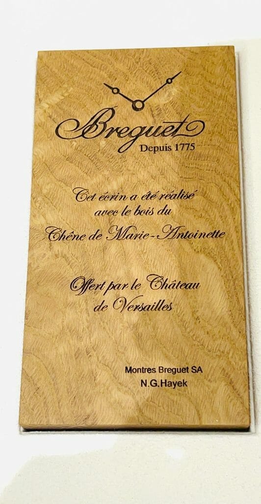 L'authentification de l'écrin