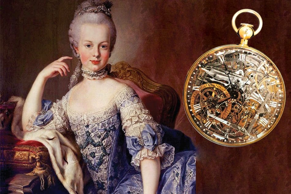 Marie-Antoinette et la montre qu'elle ne recevra jamais !