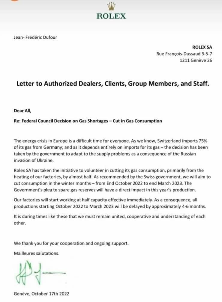 Le document qui circule sur internet. Fort probablement un faux !