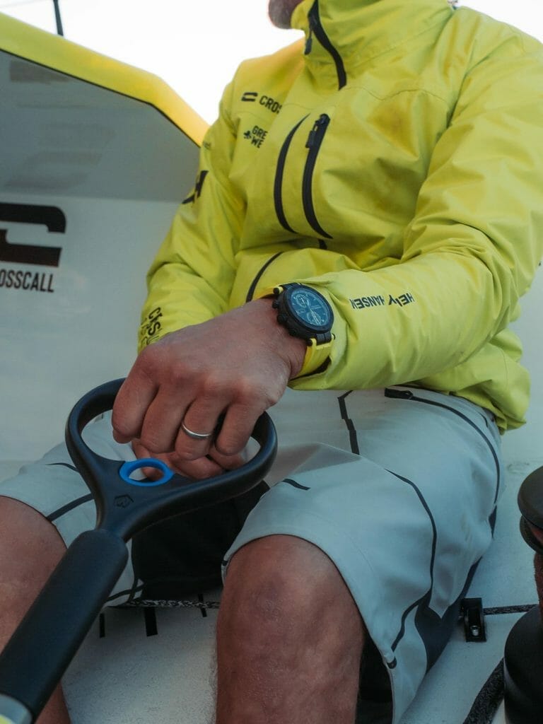 Aurélien Ducroz, à la barre.