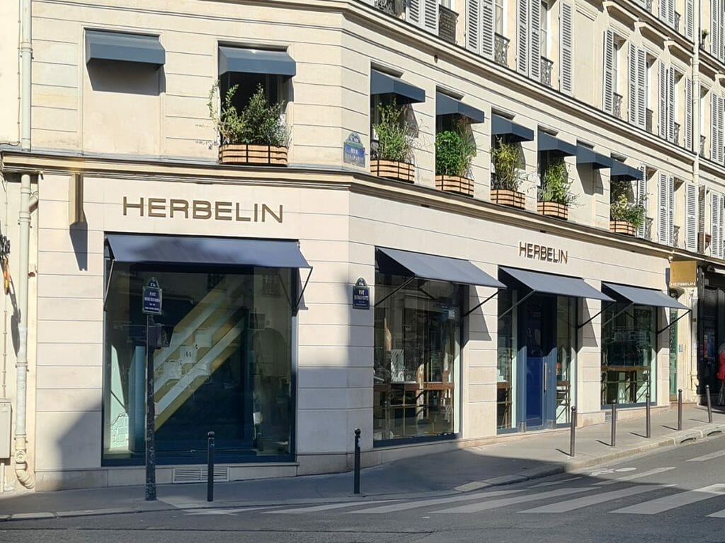 La boutique Herbelin située au cœur de St Germain-des-Près.