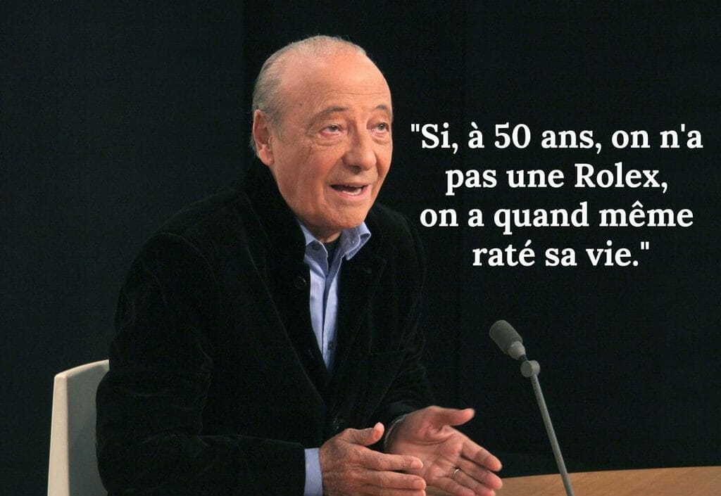 Jacques Séguéla le publicitaire à succès ayant dérapé le 3 février 2009 sur le plateau de France 2 - Crédit photo France 2