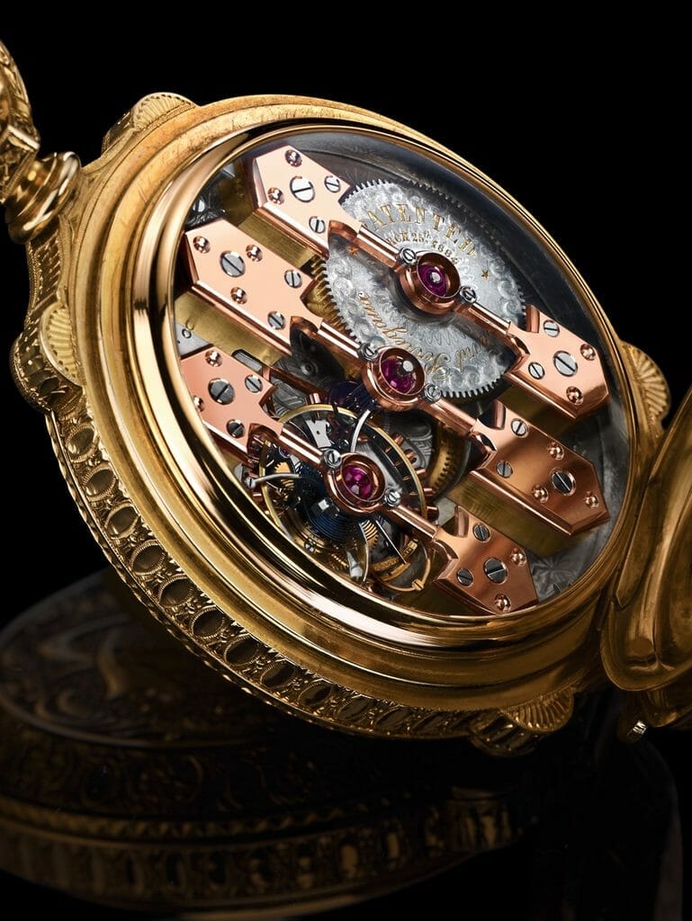 Girard-Perregaux Esmeralda de 1860.