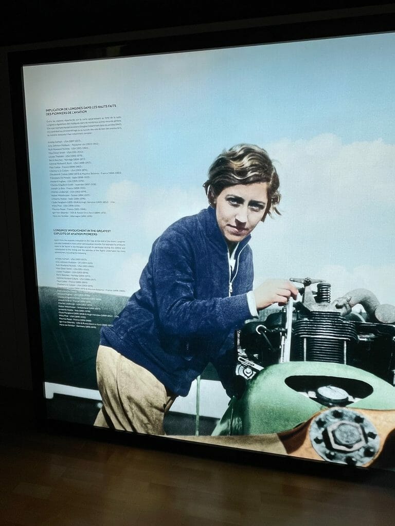 Les pionniers de l’aviation à l’honneur au musée Longines de Saint-Imier. crédit: Camille Choteau