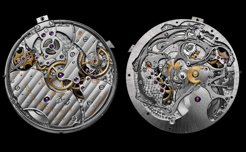 Mouvement d'une Répétition Minutes par Vacheron Constantin.