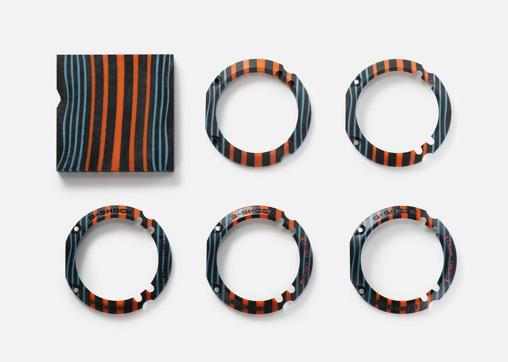 Lunette en carbone multicolore de la GWF-A1000APF