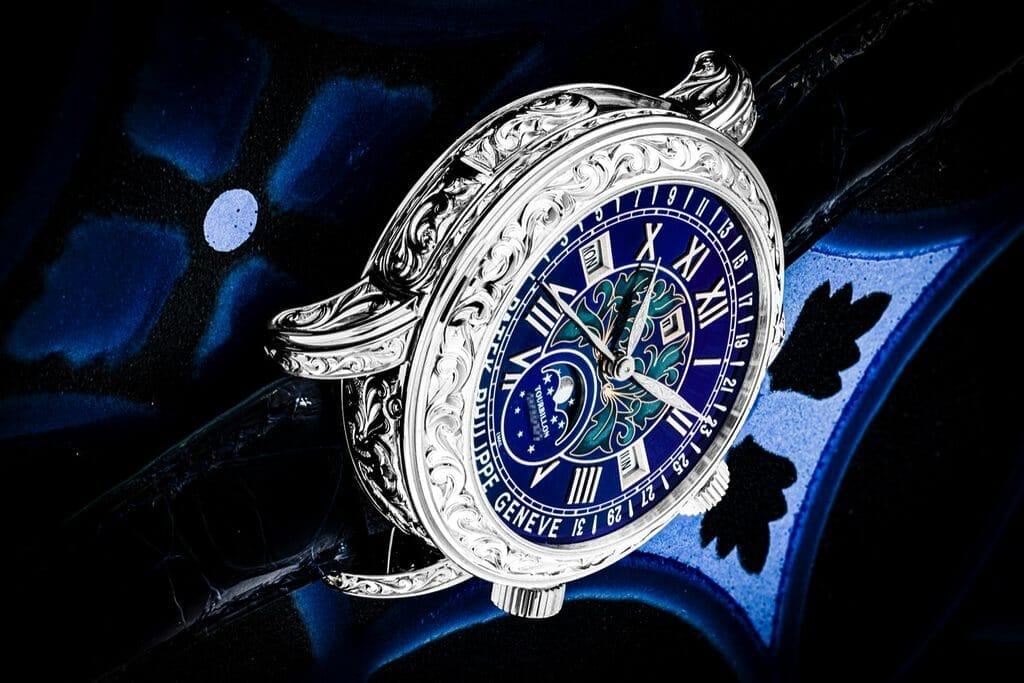 La montre Sky Moon Tourbillon de Patek Philippe