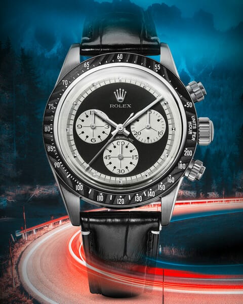 Atelier SLH Le Mans, imaginée sur une base de Rolex Daytona.