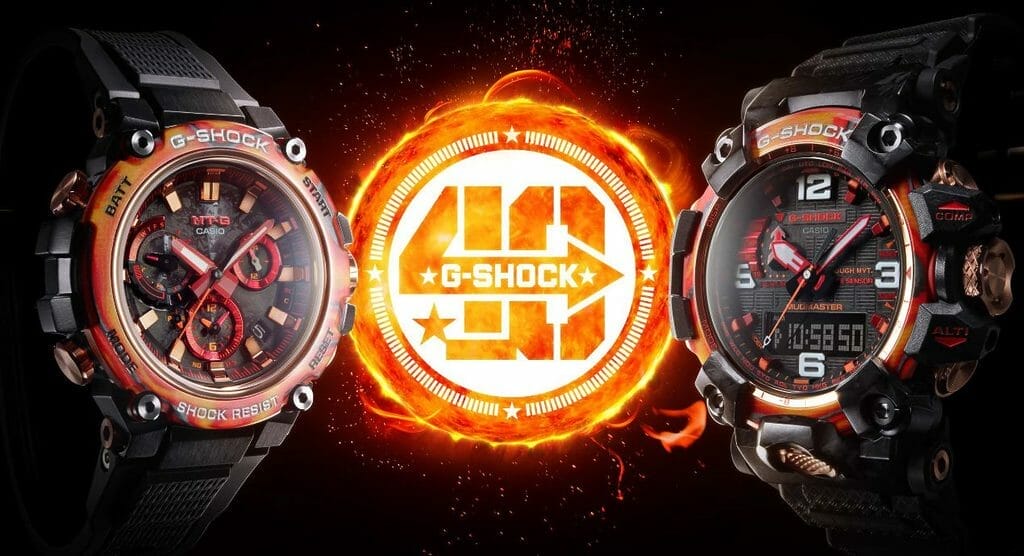 G-Shock collection Flare Red