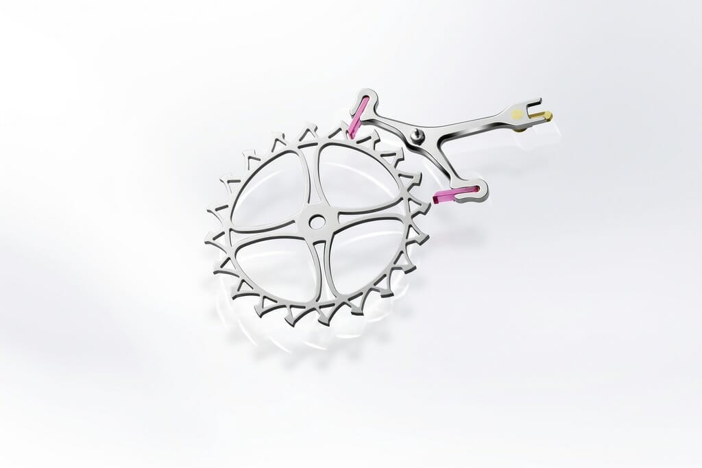 L'échappement Chronergy de Rolex.