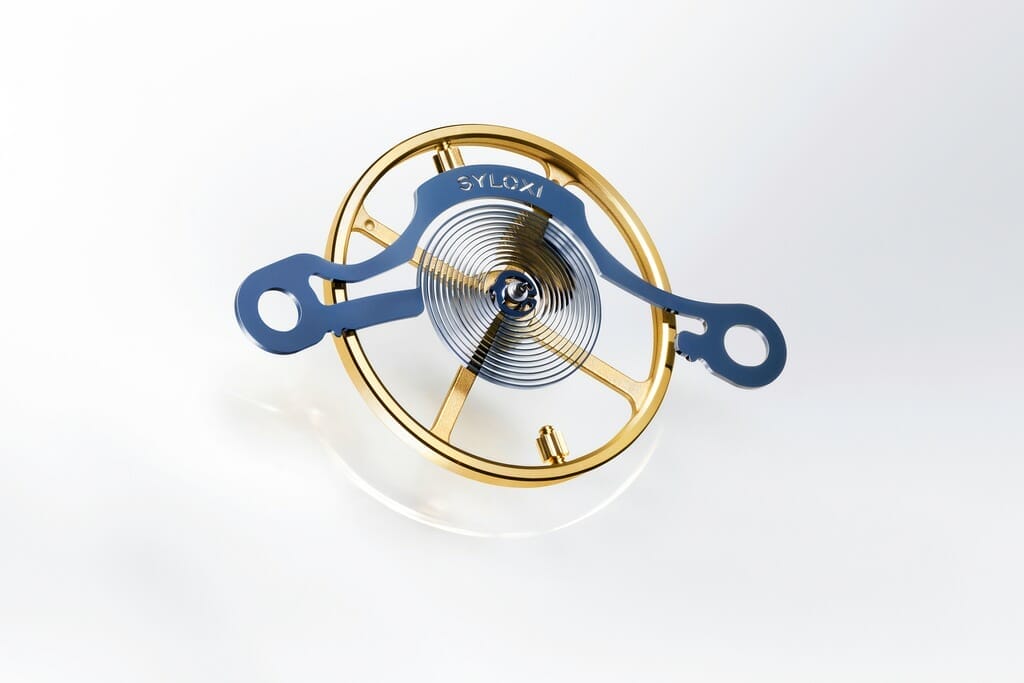 Spiral Syloxi du calibre 7140 équipant la nouvelle Rolex 1908.