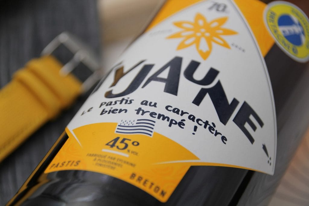 Ty Jaune est la marque de pastis breton en collaboration avec la maison Avel & Men