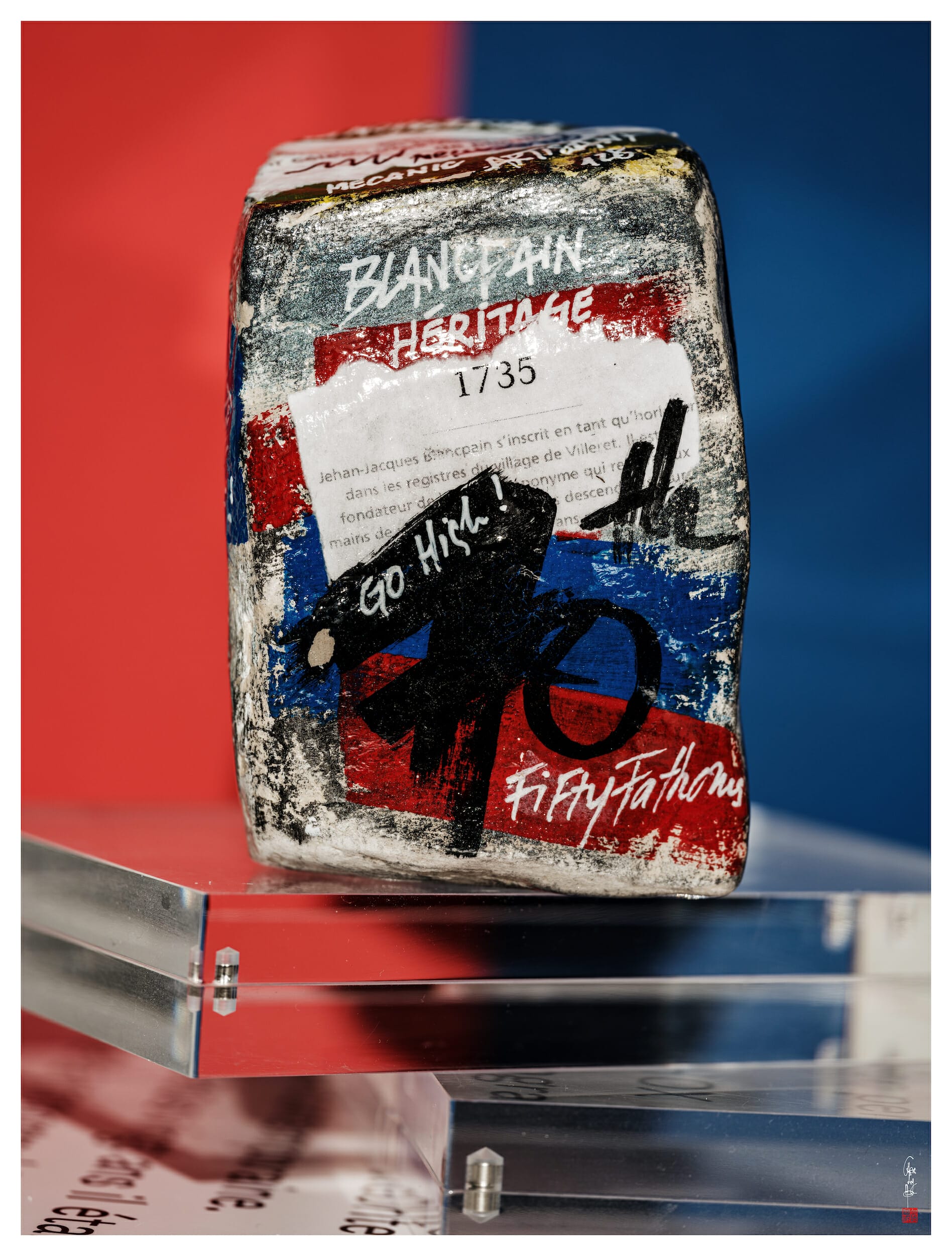 Pavé de Paris "Blancpain" par Charly Ho