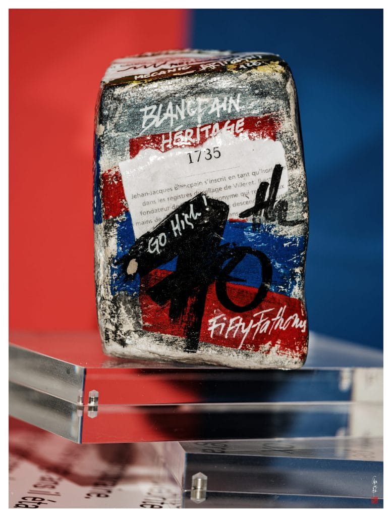 Pavé de Paris "Blancpain" par Charly Ho