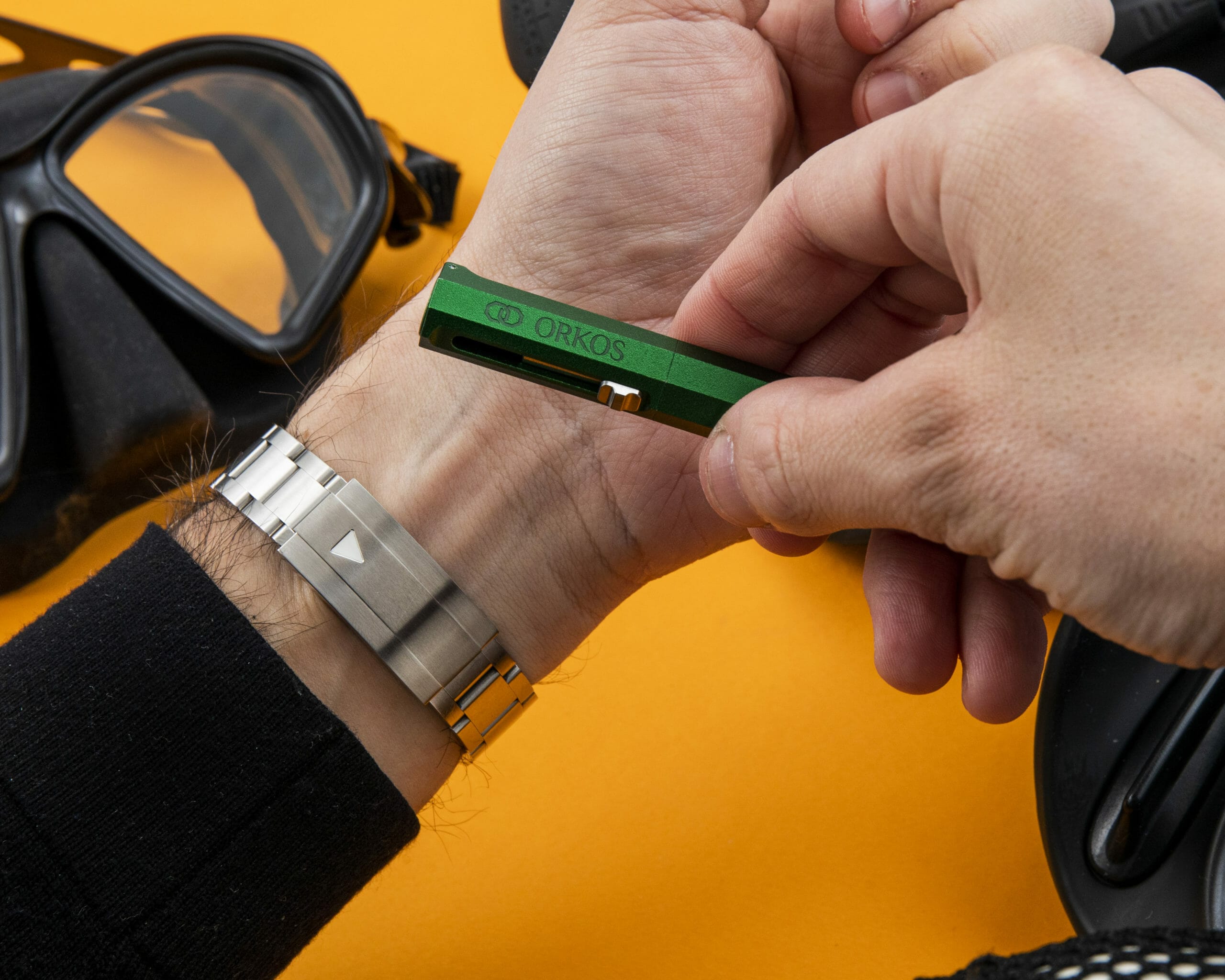 Le fermoir se déverrouille grâce à la clef Smart & Safe.