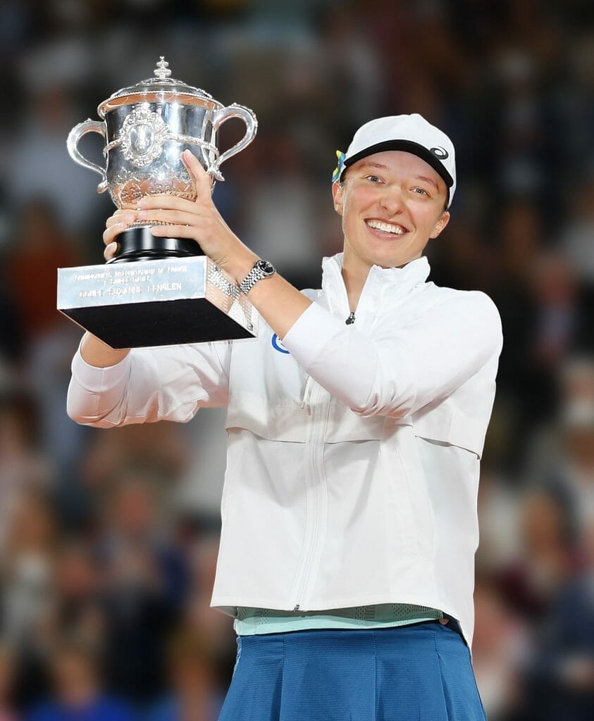 Iga Świątek a remporté Roland Garros en 2020 et 2022.