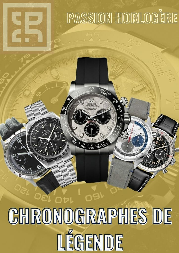 Les chronos de légende font l'actualité de Passion Horlogère.
