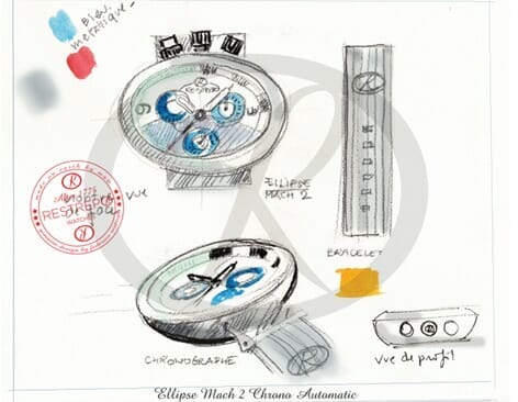 Quelques esquisses sur un carnet de dessin...