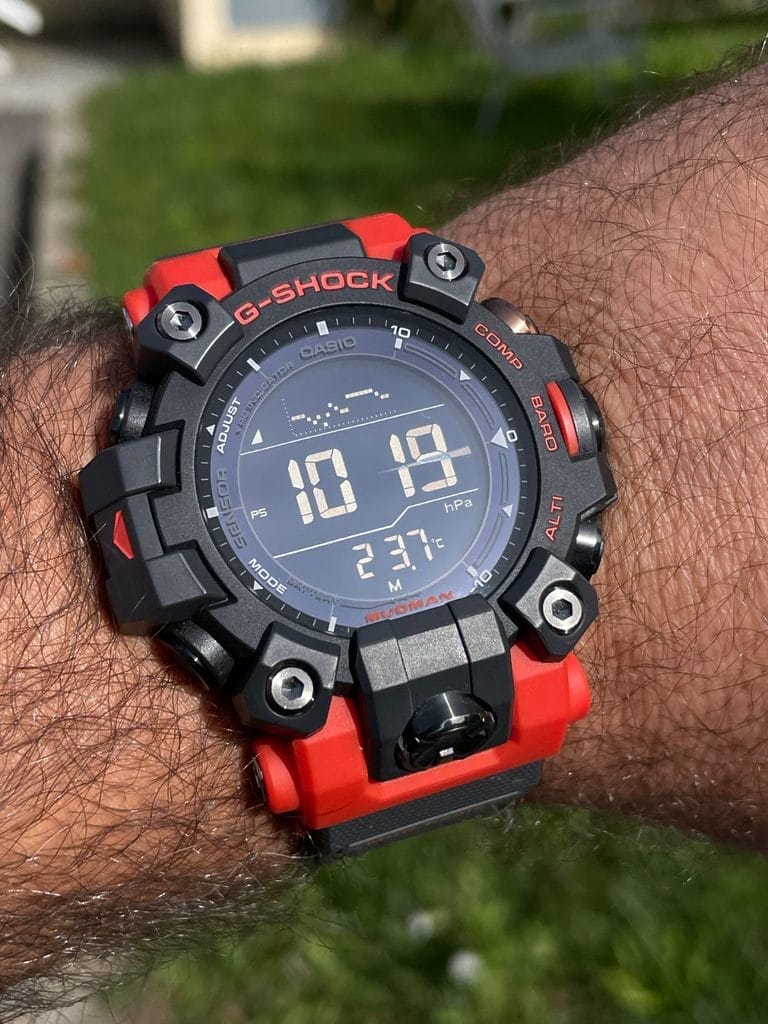 Usage du baromètre de la G-SHOCK Mudman GW-9500-1A4