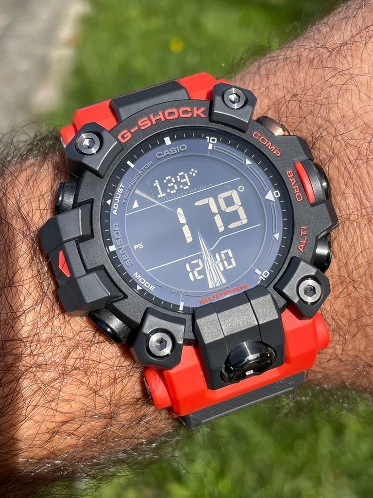 Usage du compas de la G-SHOCK Mudman GW-9500-1A4